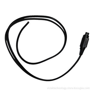 DC Power Cord with 4-pin DIN DC Male Plug, PVC Jacket
